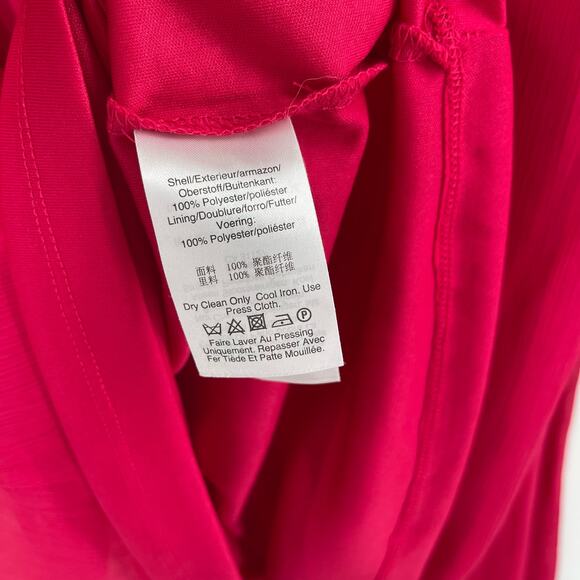 DKNY Dress Size 4 Ruffle Above Knee Sheath Cocktail Ruffled Evening Wedding NWT - Picture 13 of 14